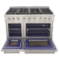 thumbnail image 6 of Professional 48-in Propane Gas Range in Stainless Steel with True Simmer Burners, 6 of 11