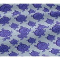 thumbnail image 5 of oneOone Cotton Jersey Medium Purple Fabric Nautical Quilting Supplies Print Sewing Fabric By The Yard 58 Inch Wide, 5 of 6