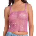thumbnail image 2 of Kureaily Stylish Women's Tank Tops For Parties And Nightclubs Rhinestone Sleeveless Crop Top For A Seductive Tank Tops for Women, 2 of 5