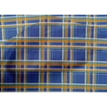 thumbnail image 4 of oneOone Cotton Poplin Blue Fabric Madras Check Diy Clothing Quilting Fabric Print Fabric By Yard 42 Inch Wide, 4 of 4