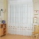 thumbnail image 1 of Cortina Bordada Con Borlas Florales, Separador De Ambientes Transparente, Tela Transpirable, Diseño De Crisantemo, Para Dormitorio O Sala De Estar.,Vsgery, 1 of 8