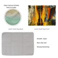 thumbnail image 3 of Latch Hook Rug Kit Little Boat Sunset Scene Pre-printed Handmade Carpet Crochet Yarn Craft DIY Hook and Latch Door Mat Tapestry for Home Floor Decoration 52x38cm-1, 3 of 8