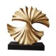 thumbnail image 3 of Estatua de resina ondulada, estante moderno, decoración, adorno coleccionable, escultura de escritorio, escultura ondulada para gabinete y dormitorio Estilo A, 3 of 10