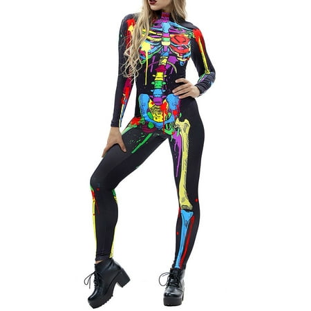 

Halloween Family Matching Outfits Set Onesie Skeleton Print Hooded Romper Jumpsuit Pajamas Cosplay Costumes Party Sleepwear