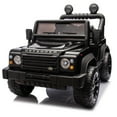 thumbnail image 6 of Ambifirner 24V Ride-On Car 2-Seater with 400W Motors – 31"" Wide Seat, Parent Remote Control, Four-Wheel Suspension, LED Headlights & Rear Searchlights, Bluetooth/USB/MP3, 6 of 8
