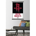 thumbnail image 2 of NBA Houston Rockets - Logo 21 Wall Poster with Wooden Magnetic Frame, 22.375" x 34", 2 of 6