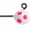 Pearl Clown, variant on Yakima Bait Maxi Jig Heads, 3pk, 1/4 oz, Peach Luminous