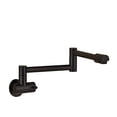 thumbnail image 1 of Pot Filler Double Joint Spout Folding Stretchable Swing Arm Wall Brass Kitchen Faucet Single Hole Two Handle Kitchen Sink Faucet ,bar Laundry RV Farmhouse, 1 of 7