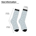 thumbnail image 2 of Fuzoiu Polar Bears And Snowy Winter Print Kids Socks For Boys Girls,Grip Crew Socks with Non Slip,Lightweight Stretch Crew Socks,Toddlers Crew Boot Socks, 2 of 5