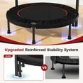 thumbnail image 6 of 460lbs Heavy Duty Rebounder Trampoline for Adults - 40" Fitness Trampoline with Adjustable Bar, Indoor/Outdoor Quiet Exercise, 6 of 6