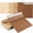 Brown, variant on 50 Pack 5x7 Colored Envelopes, 5.24x7.21 inches, 5 Purple | Self-Sealing, Assorted Colors, For Invitations and Cards