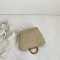 thumbnail image 4 of Bolsa de playa para mujer de verano elegantes con asa superior para vacaciones junto al mar (caqui) Ndcxsfigh Para Estrenar, 4 of 9