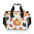 thumbnail image 7 of FORMRS Insulated Cooler Bag 24 Cans Capacity Soft Leakproof Lunch Box with Side Pockets, Pumpkins Pattern, 7 of 7