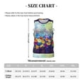 thumbnail image 4 of Honeii Spring Flower Seasonal print basktball shirt for men and women, Unisex basketball jersey for Theme party-Large, 4 of 6