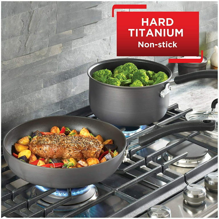 T-Fal Ultimate Hard Anodized 10-inch Covered Deep Saute Pan 