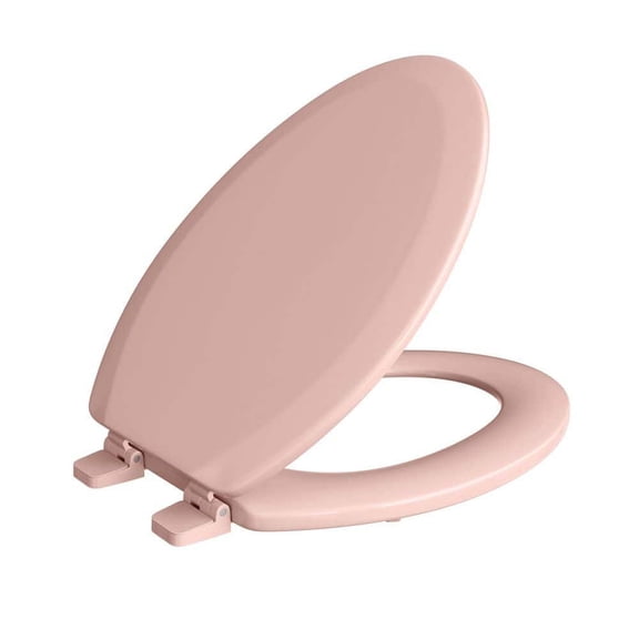 Elongated Toilet Seat in Pink