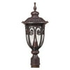 Nuvo Corniche 60/2069 1-Light Mid-Size Post Lantern - 9.5W in. - Burlwood