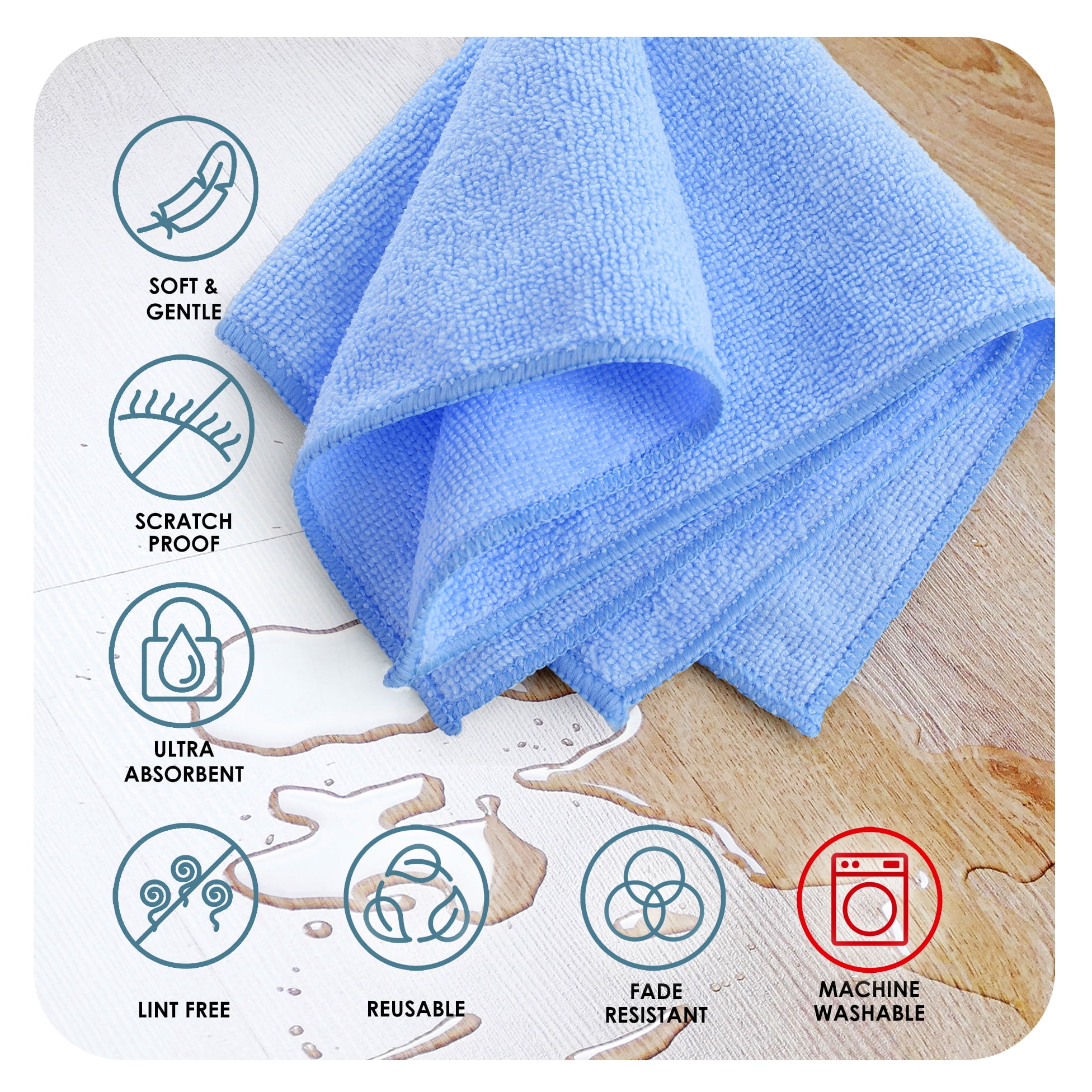 LuxClub Bath Towel, Soft, Absorbent, Lint-Free, and Colorfast, Ideal f