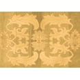 thumbnail image 1 of Ahgly Company Indoor Rectangle Abstract Brown Modern Area Rugs, 5' x 8', 1 of 4