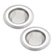 thumbnail image 1 of Uxcell 1.5 pulgadas colador de acero inoxidable para fregadero de cocina 2 paquetes, 1 of 4