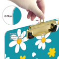 thumbnail image 6 of FORMRS Acrylic Clipboard with Low Profile Clip Standard A4 Letter Size, 12.5" x 9", Small Daisy, 6 of 8