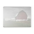thumbnail image 6 of U R There Photography Mills Road Red I Rustic Farmhouse Tempered-Glass Cutting Board 8"x 11", 6 of 8