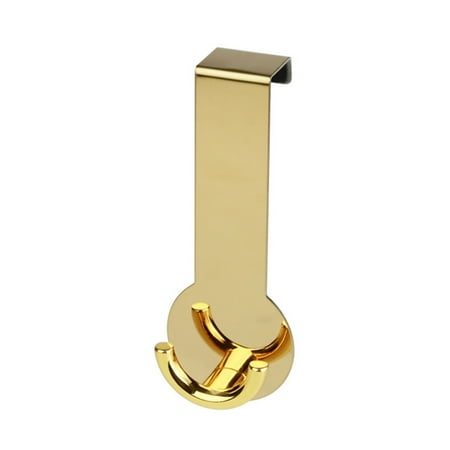 

Back Door Hooks Clothes Hanger Home Stainless Steel Hat Hotel Kitchen Punch Free