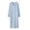 02-Light Blue, variant on Women's Fleece Long Nightgown Fall Winter Plush Cozy Warm Pullover Sleepdress Loungewear with Pockets