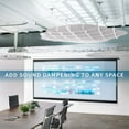 thumbnail image 5 of VIVO White Acoustic Ceiling Waffle Panel, 5 of 8