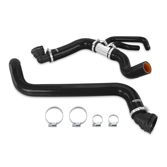 Mishimoto MMHOSE-F50-18BK Silicone Radiator Hose Kit, Compatible With 2018-2024 Ford F-150 5.0L V8, Black