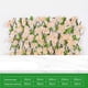 thumbnail image 2 of Valla retráctil de madera, seto extensible con flores artificiales, hojas, decoración de jardín, pantalla enrejada, 2 of 7