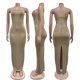 thumbnail image 5 of Vestido PORRCEY con hombros descubiertos y perforado en caliente, fiesta, club, noche, 5 of 6