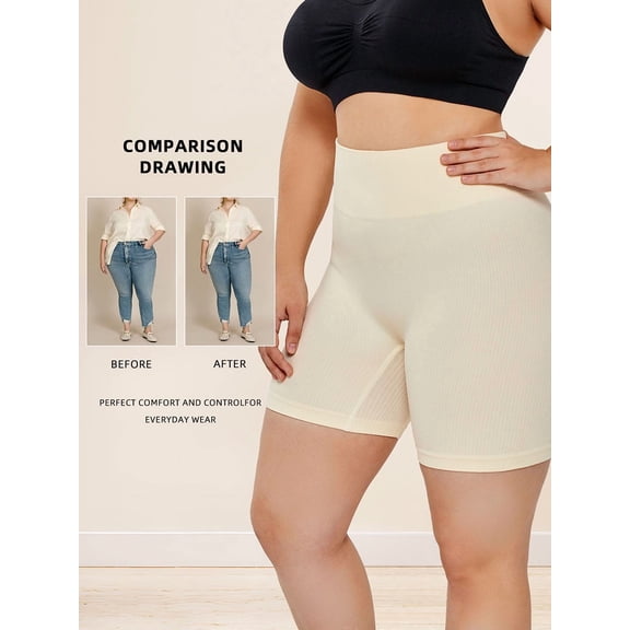 High Waisted Body Shaper Thigh Slimmer Butt Lifting Shapewear For Women 1773656642686707