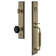 thumbnail image 5 of Grandeur 852195 Carre Solid Brass Rose Keyed Entry Single Cylinder 'C' Grip Handleset -, 5 of 5