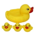 thumbnail image 2 of 4x Niños Juguete para Juguetes de para bebés amarillos flotantes chirriantes Gloria Juguete de baño de los niños, 2 of 9