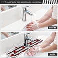 thumbnail image 5 of Coolnut 2 Pack Faucet Mat Splash Guard for Kitchen Sink,Red Ladybugs Striped 30x5 Inch Super Absorbent Microfiber Sink Protector Mat, Kitchen Sink Mat Machine Washable Kitchen Sink Accessories, 5 of 7