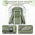 thumbnail image 6 of United Airline Approved Personal Item Travel Bag for Women, Underseat Luggage Carry On Backpack for Men, Cabin Size Waterproof Laptop Backpack, Mochila De Viaje, Rucksack Casual Daypack, Grey Green, 6 of 9