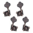 thumbnail image 2 of lionlar 4 Open Bass Tuning Pegs Electric Bass Tuning Pegs Machine Heads Knobs Metal Bass 2L2R Red Bronze, 2 of 8