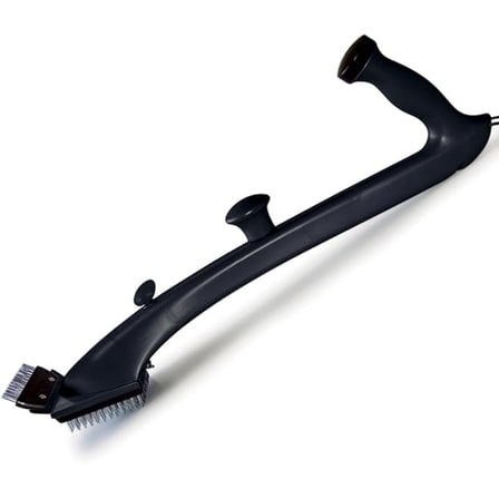 Grill Daddy GD12952S Pro Grill Brush Cleans BBQ Easily with Steam, High Temperature, Weather Resistant Plastic Made in the USA-Black