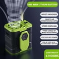 thumbnail image 1 of Waist Clip Fan with 5000mAh, LED Display for Outdoor Work, 1 of 5