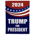 thumbnail image 2 of Ashton 12.5" x 18" Polyester Trump for President 2024 Garden Flag, Fade Resistant Durable, 2 of 3