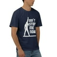 thumbnail image 2 of Don'T Stop Me Now! Cotton T-Shirt Navy Blue X-Large, 2 of 5