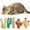 Green, variant on Pawsible 5 Pack Cactus Cat Toy Set, 100% Premium Cat Herb Filling, Natural Stimulation for Cats, Durable for Teething, Perfect Kitten Toy