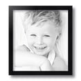 thumbnail image 2 of ArtToFrames 10x11 inch Satin Black Short Picture Frame, Black Wood Poster Frame (1416), 2 of 8