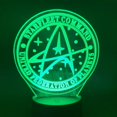 thumbnail image 2 of Lámpara de mesa Night Light Treks 3D LED para dormitorio infantil, 2 of 2