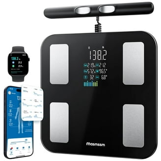 Withings Body+ - Digital Wi-Fi Smart Bathroom Scale in Black, 398