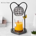 thumbnail image 1 of Lámpara calentadora de , difusor eléctrico térmico regulable, decoración de lámpara para dormitorio, Yoga, SPA, oficina, salón Negro BLESIY Lámpara calentadora de velas, 1 of 8