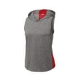 thumbnail image 3 of Sport-Tek LST410 Ladies PosiCharge Tri-Blend Wicking Draft Hoodie Tank, Womens Sweatshirts & Hoodies, 3 of 4