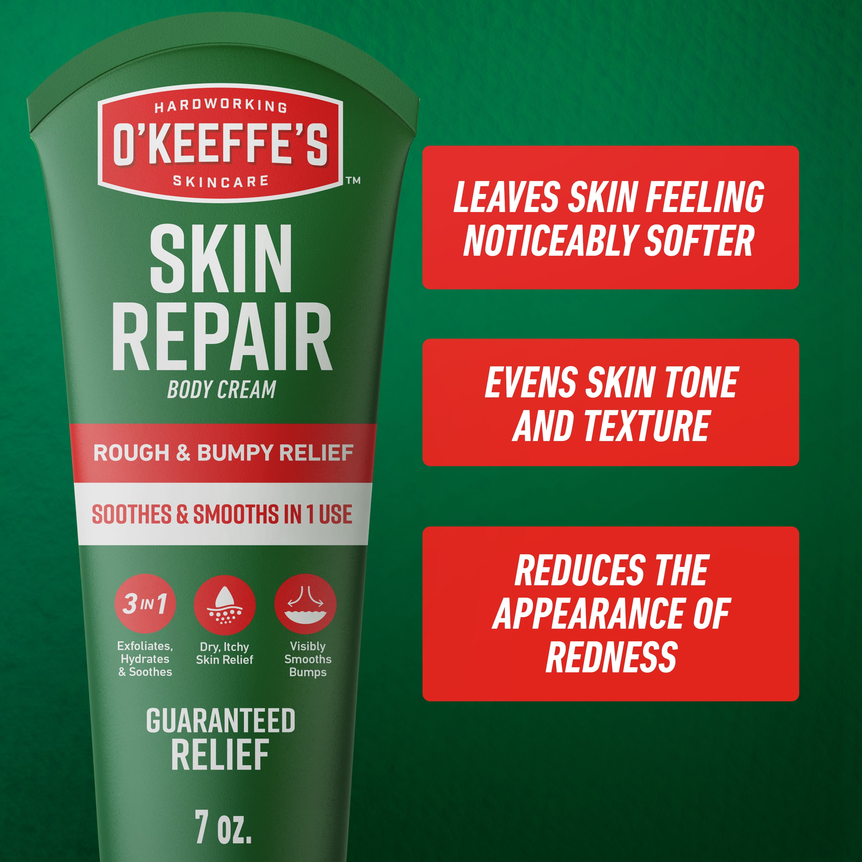 O'Keeffe's 7oz Skin Repair Rough & Bumpy Unscented Body Cream