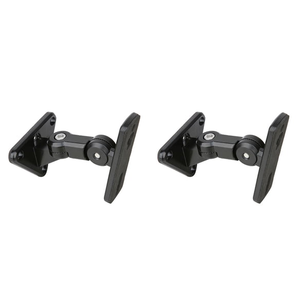 Billuyoard Estante de altavoz universal montado en la pared de 2 piezas para caja de sonido resistente que presenta durabilidad. Decoración del hogar Estilo 1